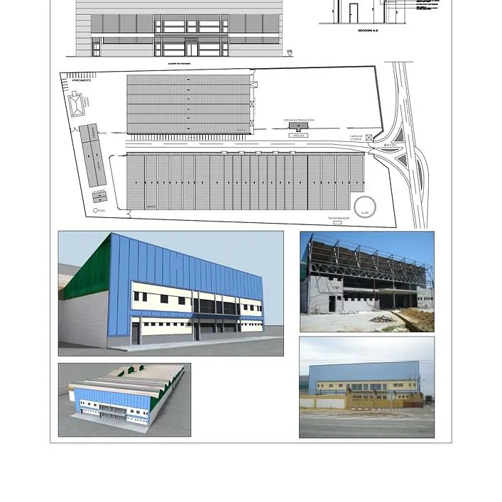 Estudio de Arquitectura-Ingenieria-Urbanismo Manuel Mateos Orozco nave industrial